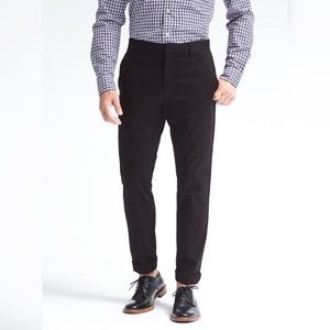 Banana Republic Aiden Chino Pants Slim Black 30x32